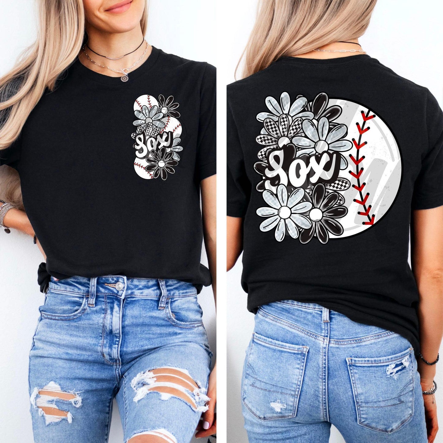 Floral Baseball