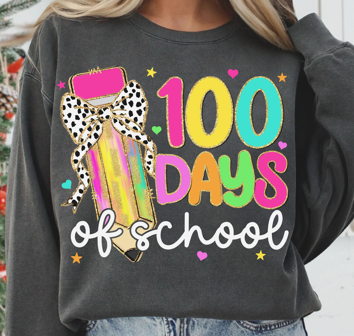 100 Days Of School Pencil