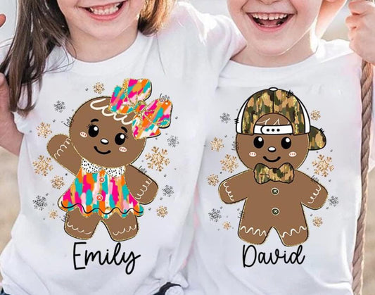 Brushstroke Cute Gingerbread