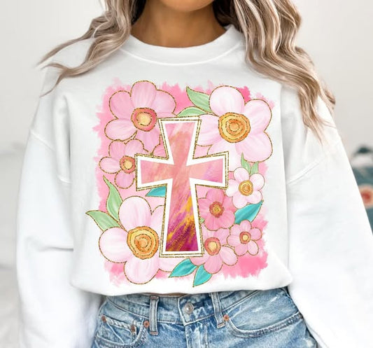 Cross Floral