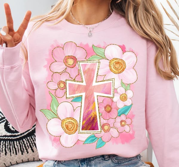 Cross Floral