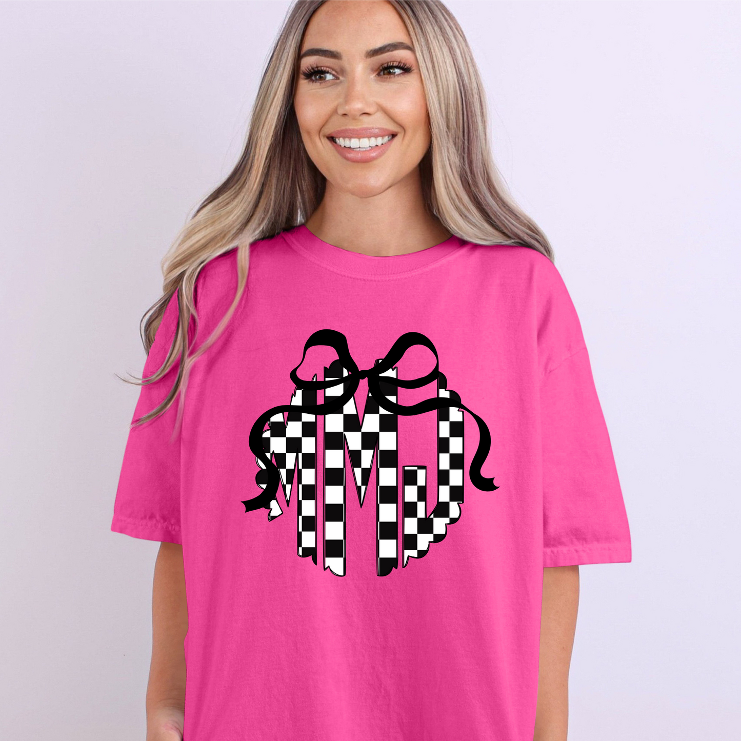 Checkered Monogram