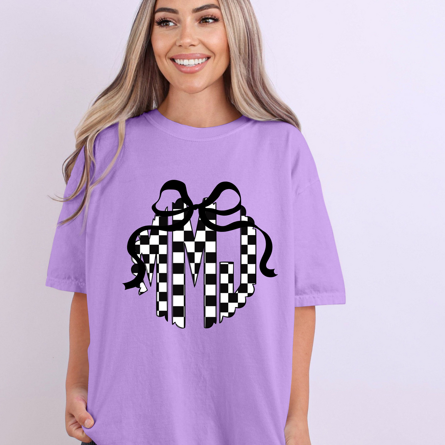 Checkered Monogram