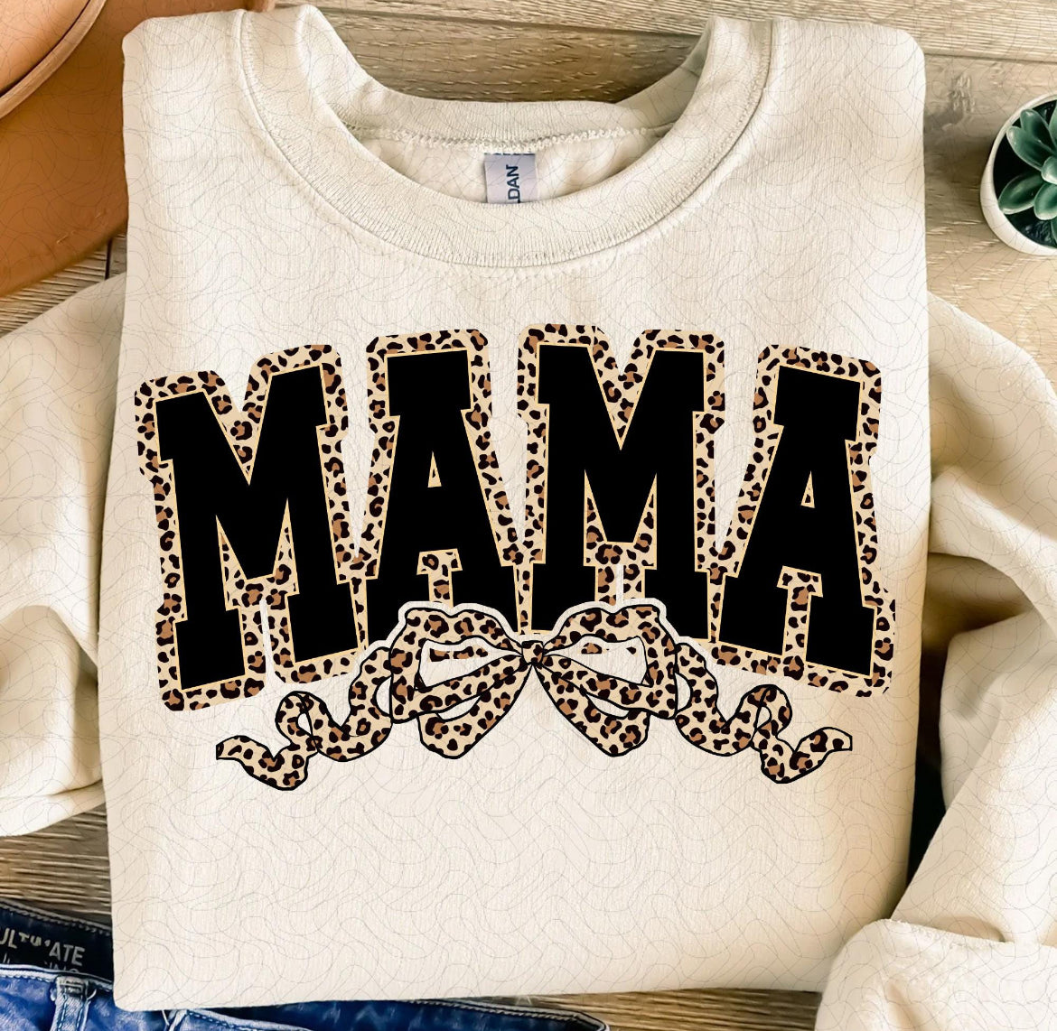 Mama Leopard Bow