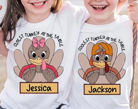 Personalized Turkey Shirt
